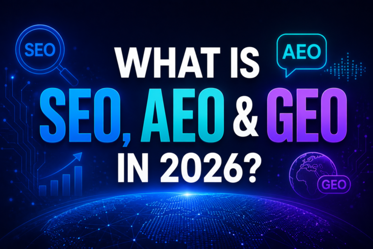 What is SEO, AEO & GEO in 2026? The Future of AI Search Optimization